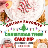Christmas Tree Cake Dip Pin
