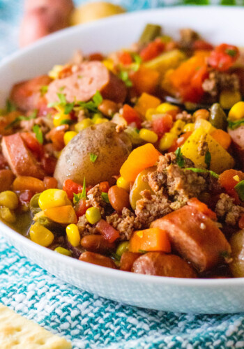 Slow Cooker Cowboy Stew Feature
