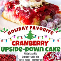 Cranberry Upside Down Cake Pinterest