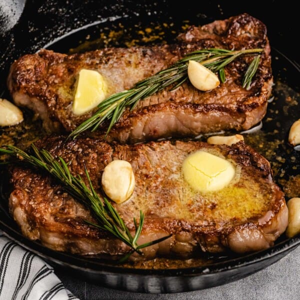 Pan Seared Steak Feature