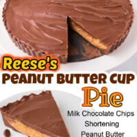 Reese's Peanut Butter Cup Pie Pinterest