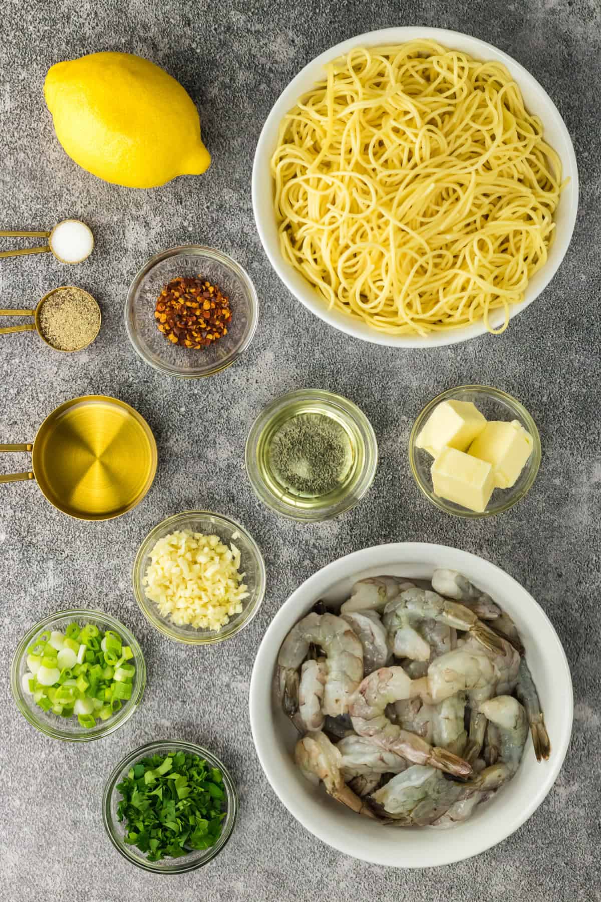 This delicious and Easy Shrimp Scampi Pasta Recipe is ready in a total of 15-minutes! Shrimp Scampi ingredients