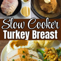 Slow Cooker Turkey Breast pin
