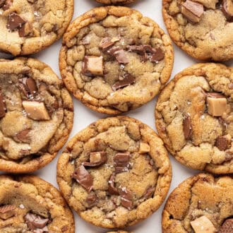 Toffee Chocolate Chip Cookies feature