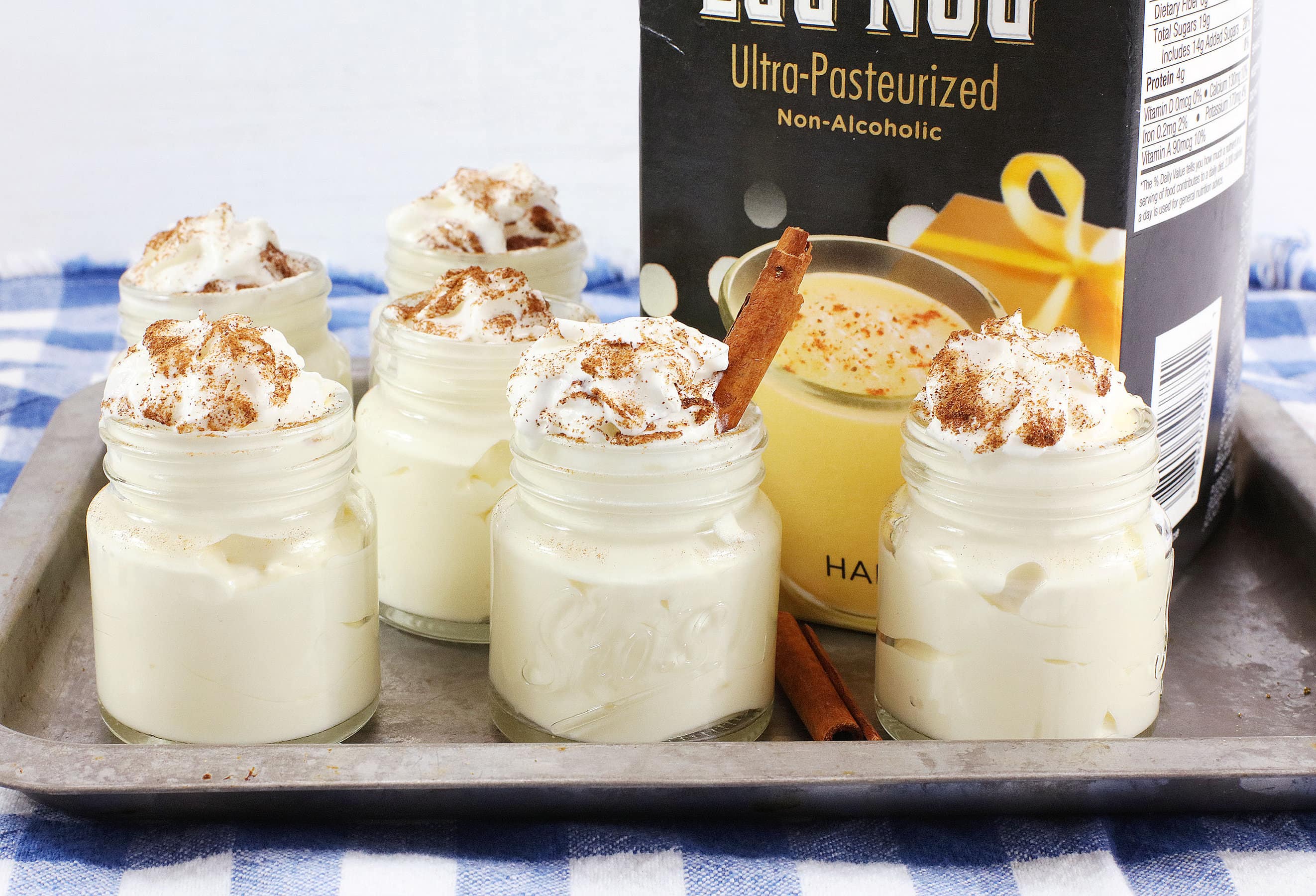 Eggnog Pudding Shots - Kitchen Fun With My 3 Sons