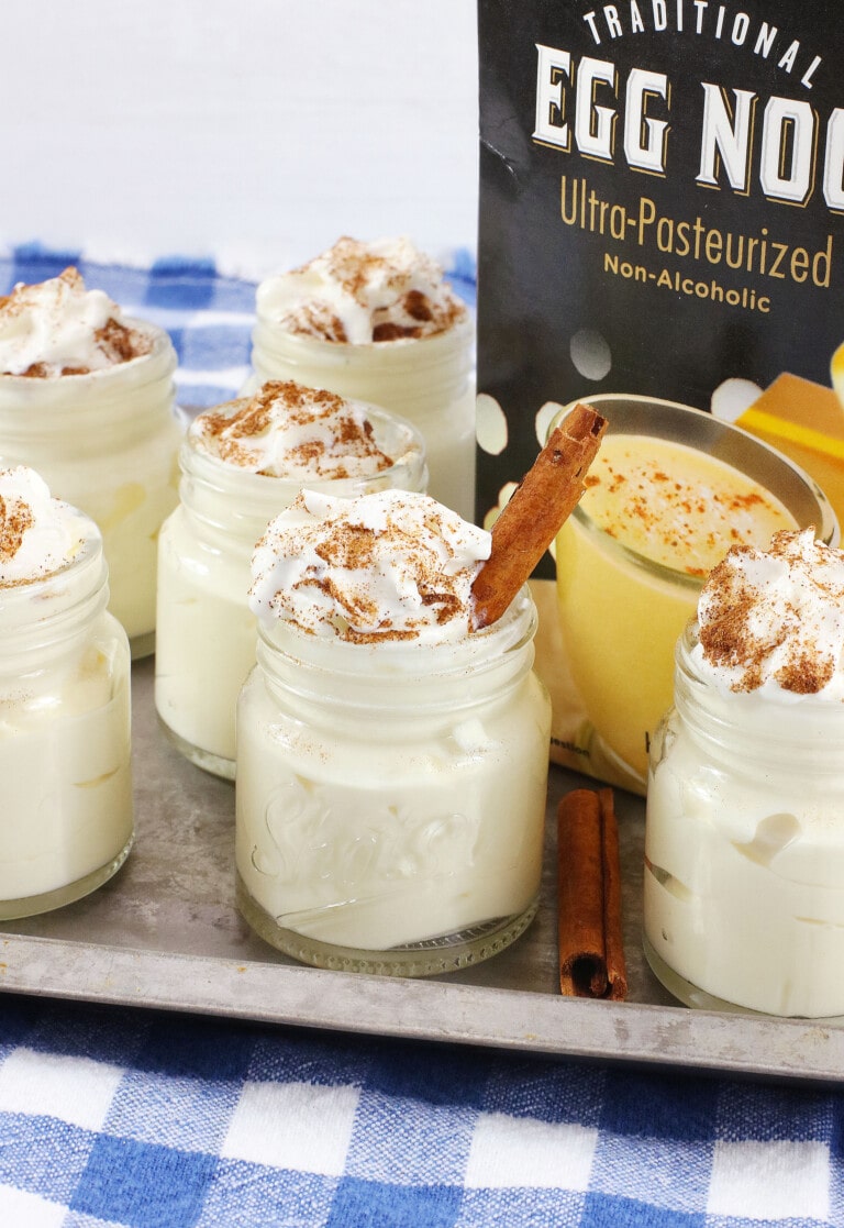 Eggnog Pudding Shots - Kitchen Fun With My 3 Sons