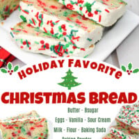 Christmas Bread Recipe pin