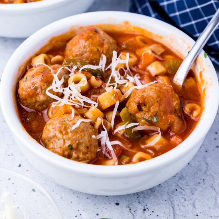 Easy Meatball Soup Recipe l Kitchen Fun With My 3 Sons