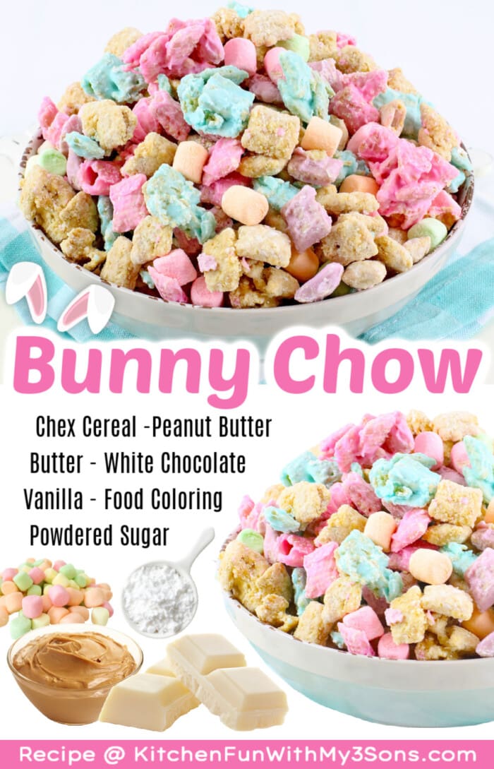 Bunny Puppy Chow Pin