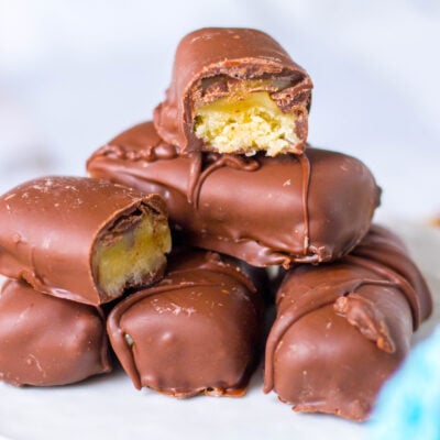 Homemade Twix Bars feature