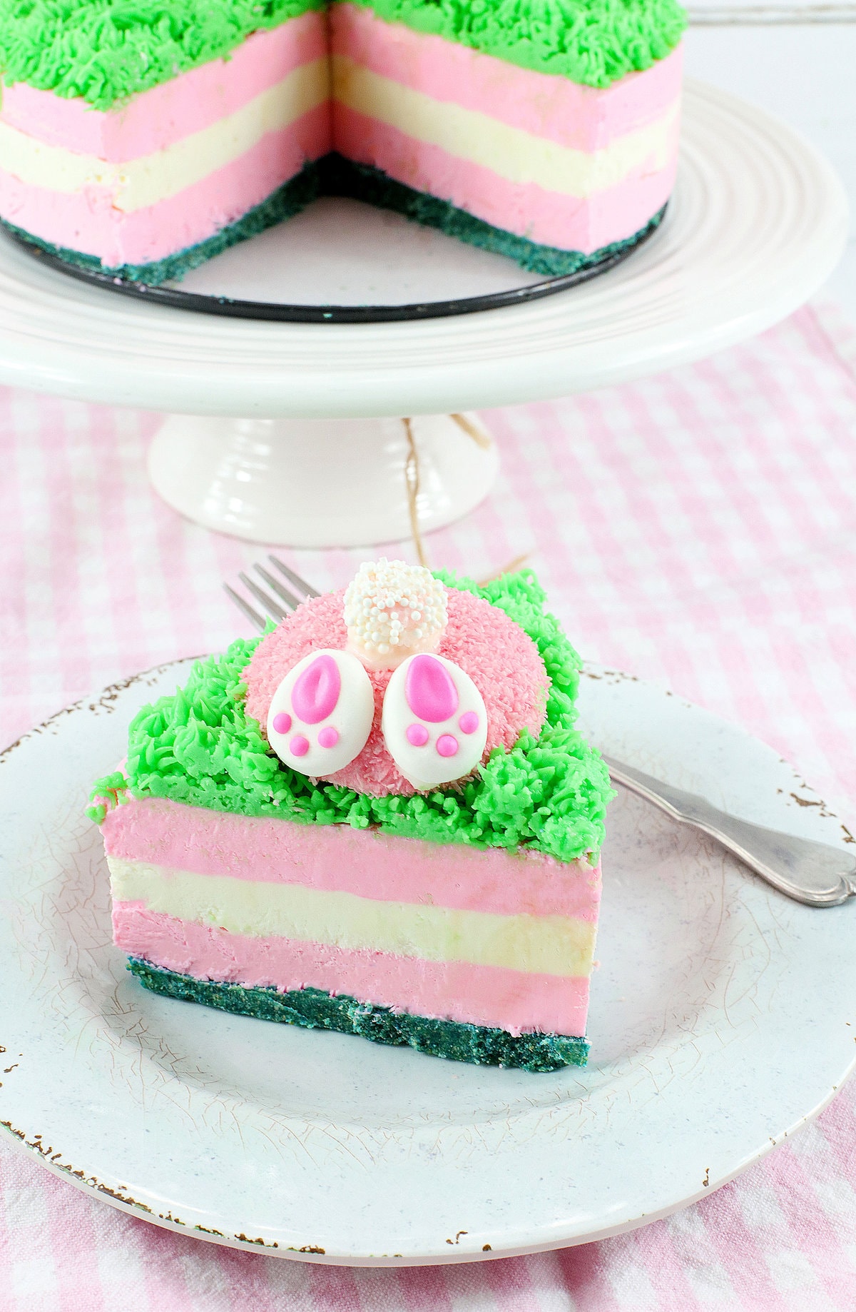 Bunny Butt Cheesecake (No-Bake) | Kitchen Fun With My 3 Sons