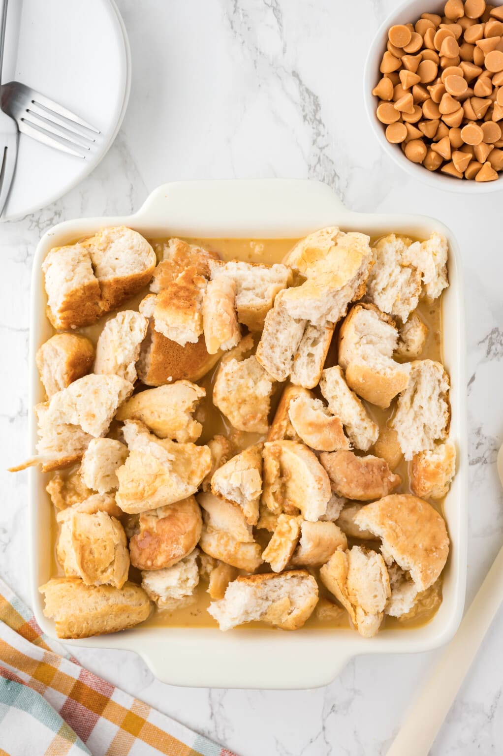 Butterscotch Bread Pudding Kitchen Fun With My 3 Sons