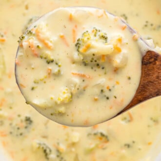 Broccoli Cheddar Soup Feature
