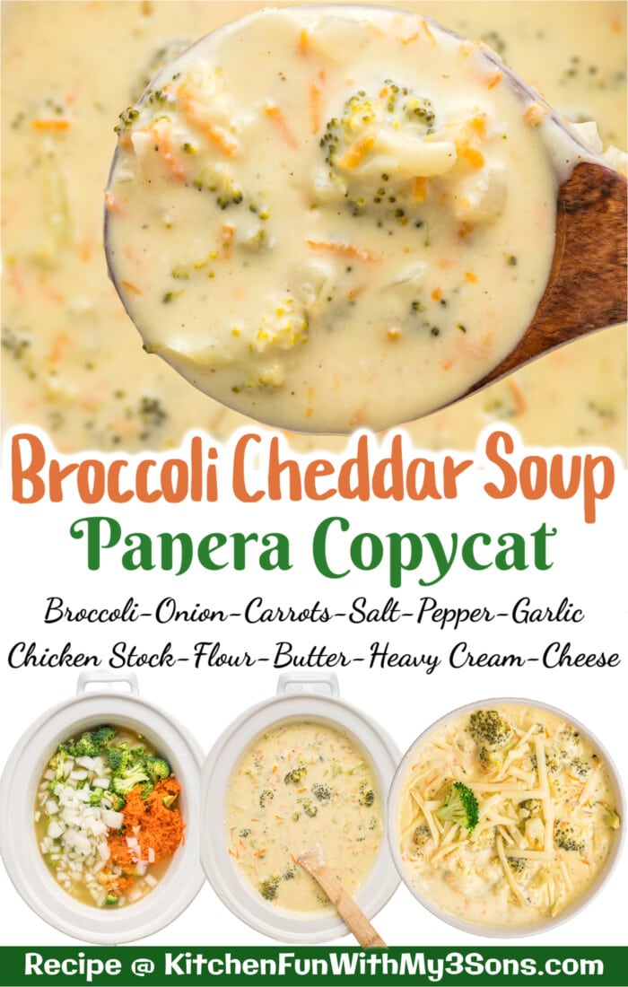 Broccoli Cheddar Soup (Panera Copycat)