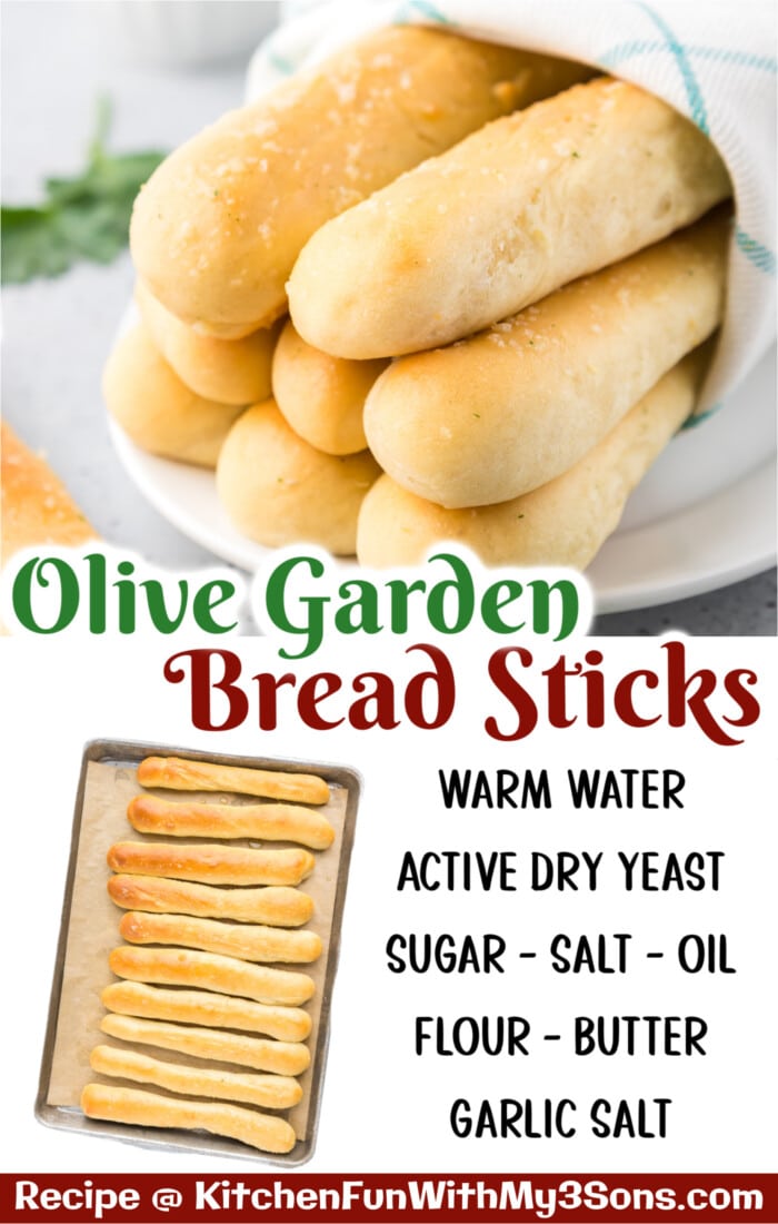 Olive Garden Bread Sticks pin