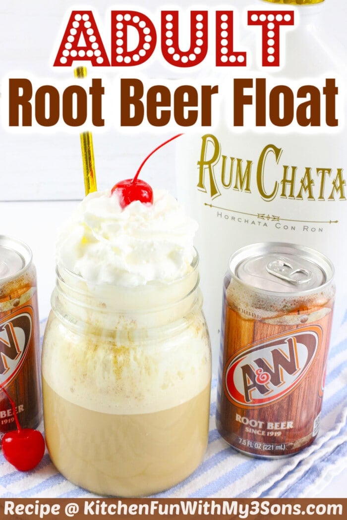 Rumchata Root Beer Float Pin