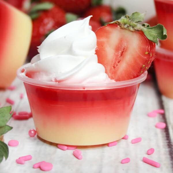 Strawberry Jello Shots feature