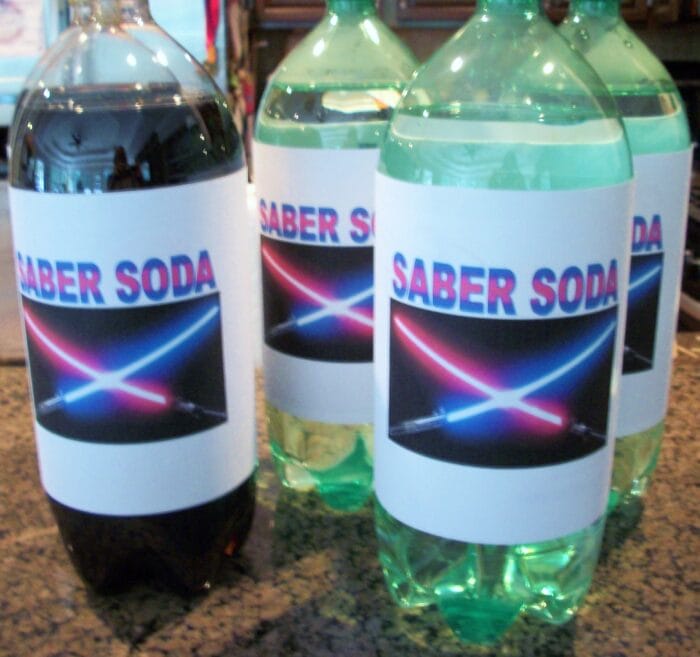 Star Wars Saber Soda