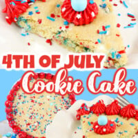4th of July Cookie Cake pin