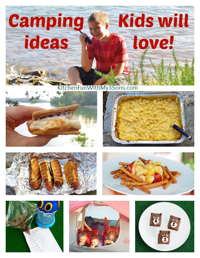 Camping Recipes and Ideas Kids will Love
