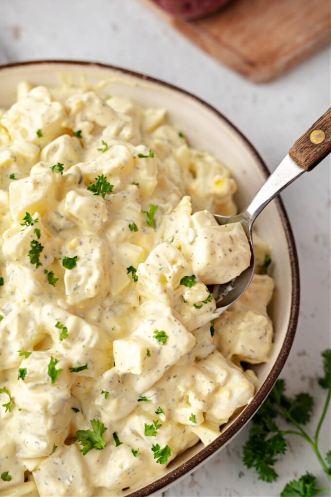 Creamy Potato Salad Kitchen Fun With My 3 Sons creamy-potato-salad-kitchen-fun-with-my-3-sons