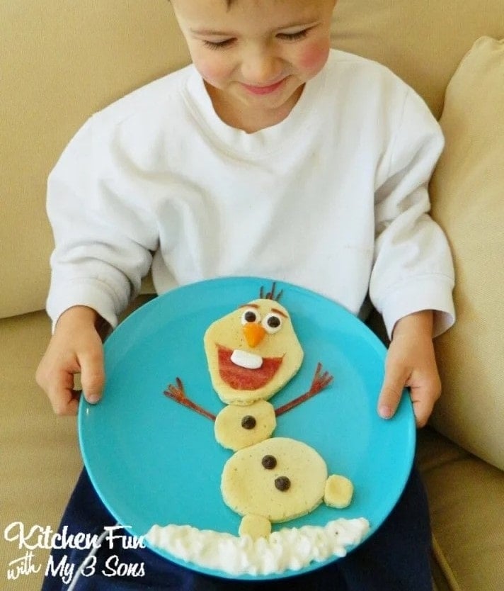 Disney's Frozen Olaf Pancake Breakfast