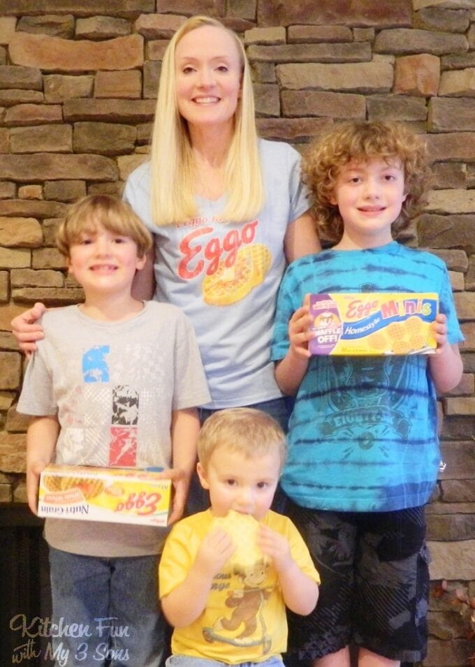 Chicken and Eggo Waffle Kabobs | Kitchen Fun With My 3 Sons