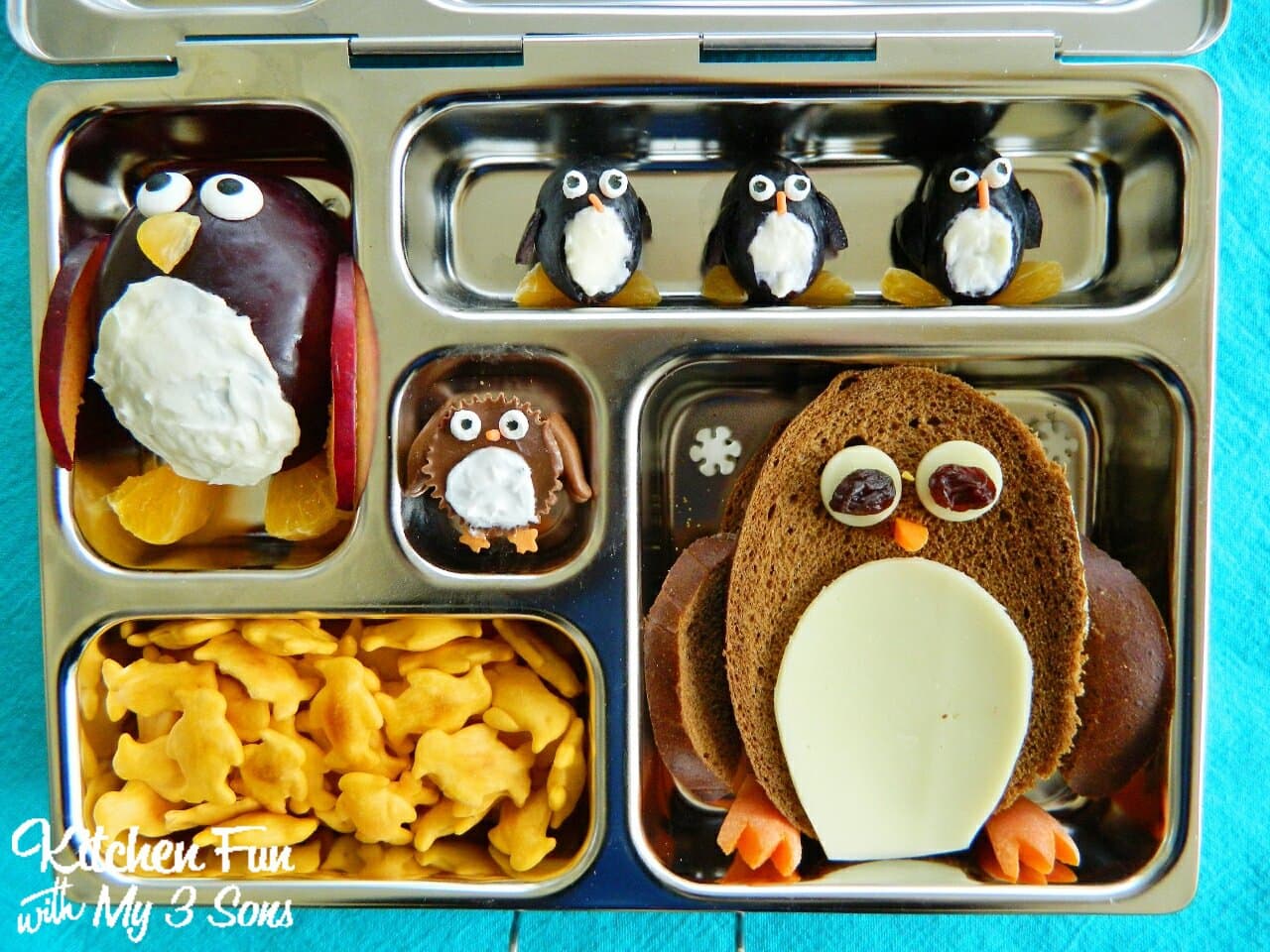 Penguin Bento lunch