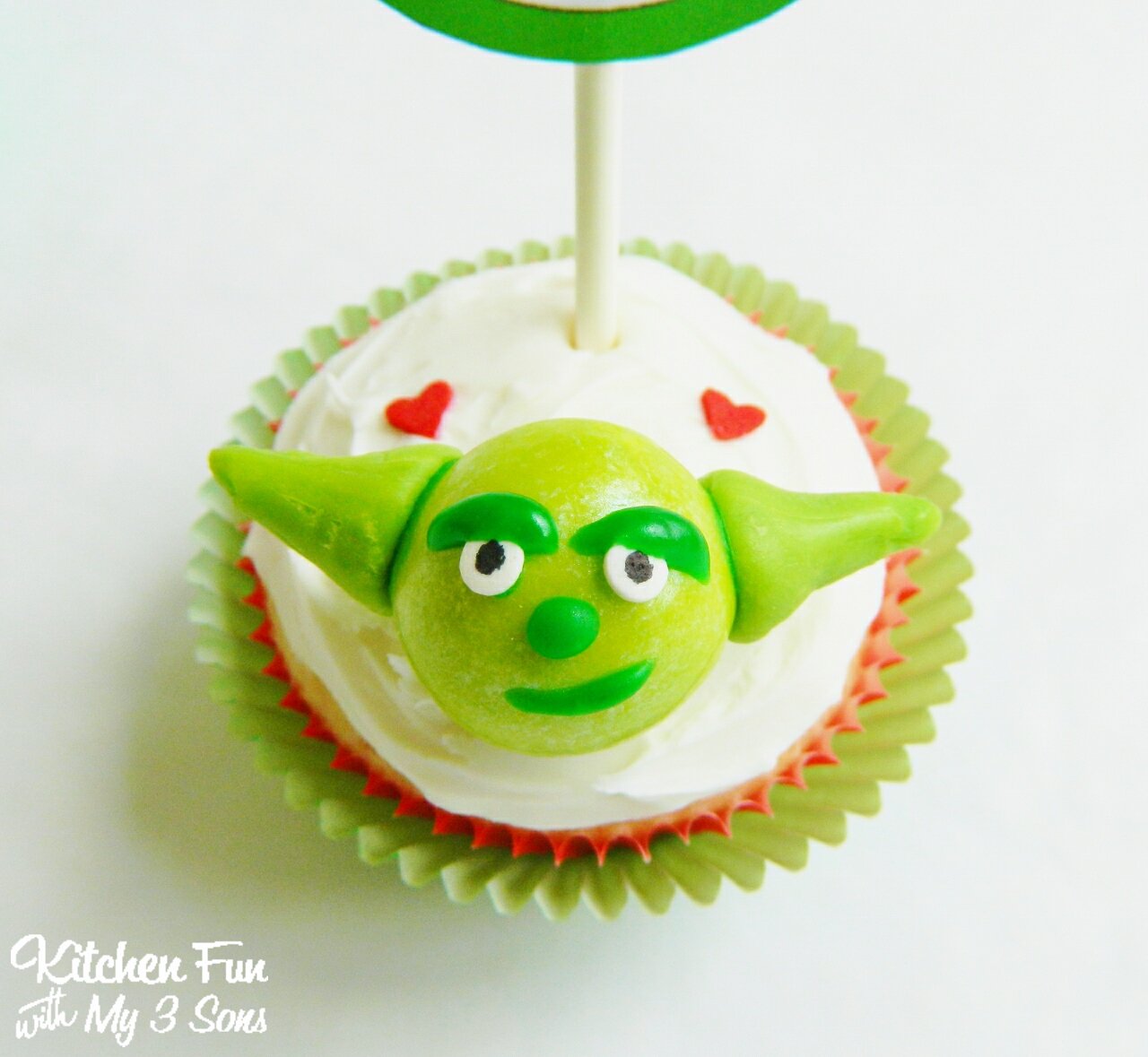 Star Wars Yoda Cupcakes