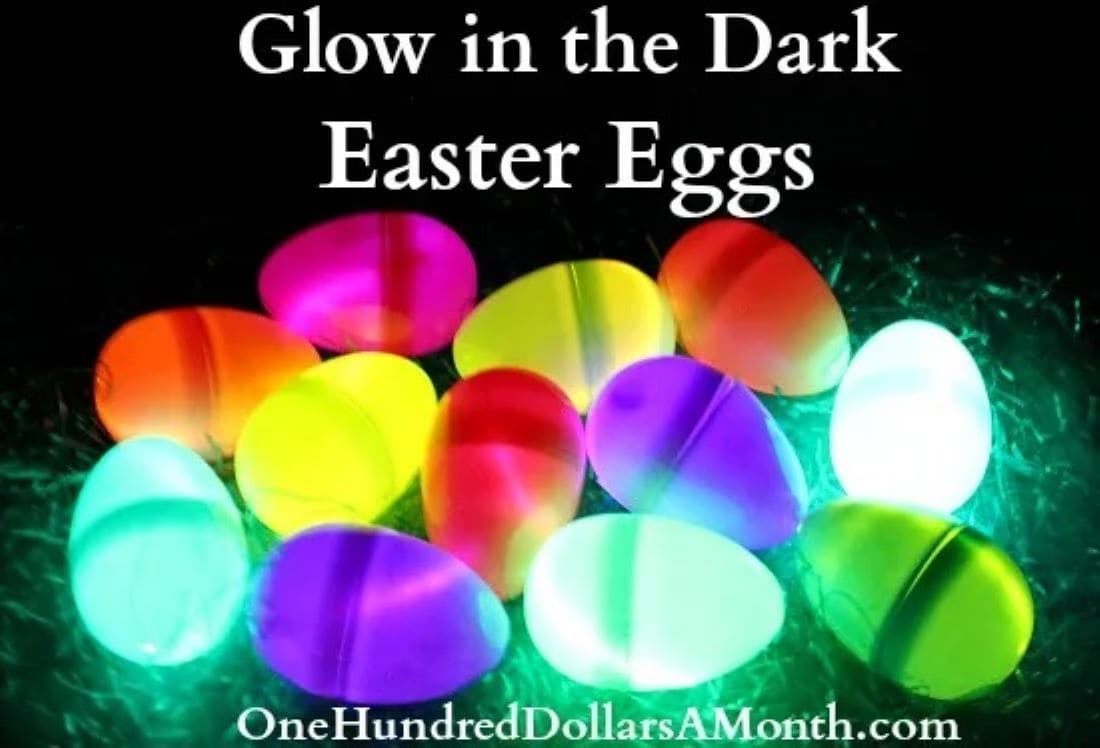 Glow in the dark Easter Eggs