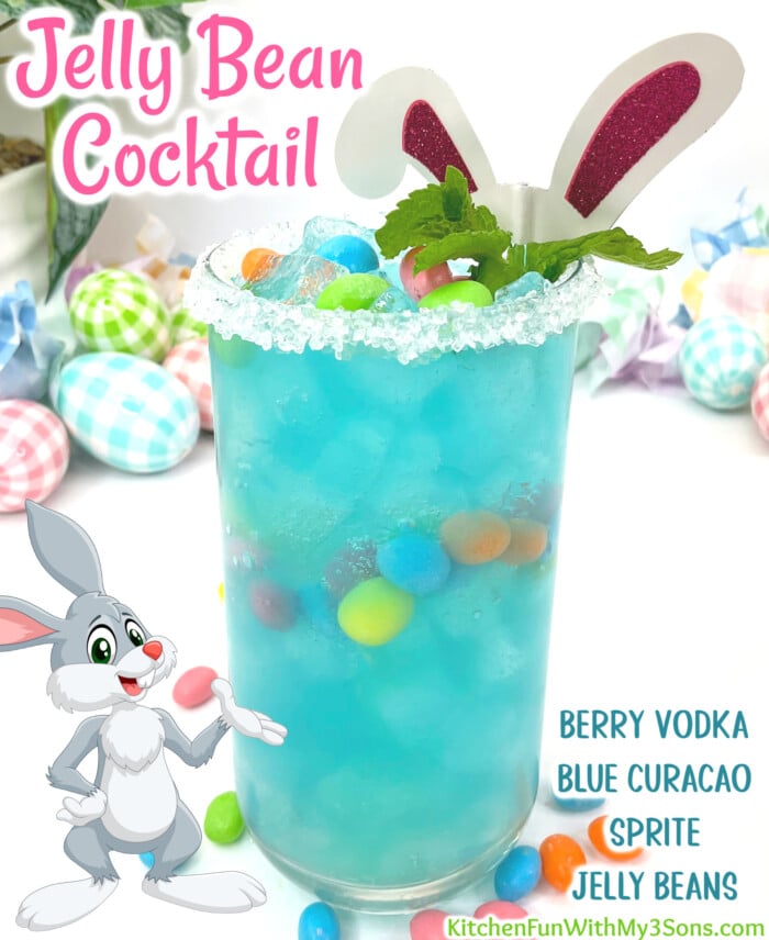 Jelly Bean Cocktail pin