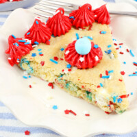 4th of July Cookie Cake feature