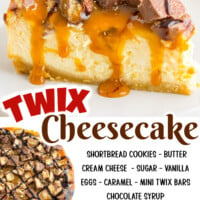 Twix Cheesecake pin