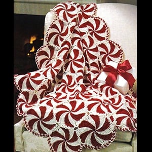 Peppermint Blanket Crochet Pattern