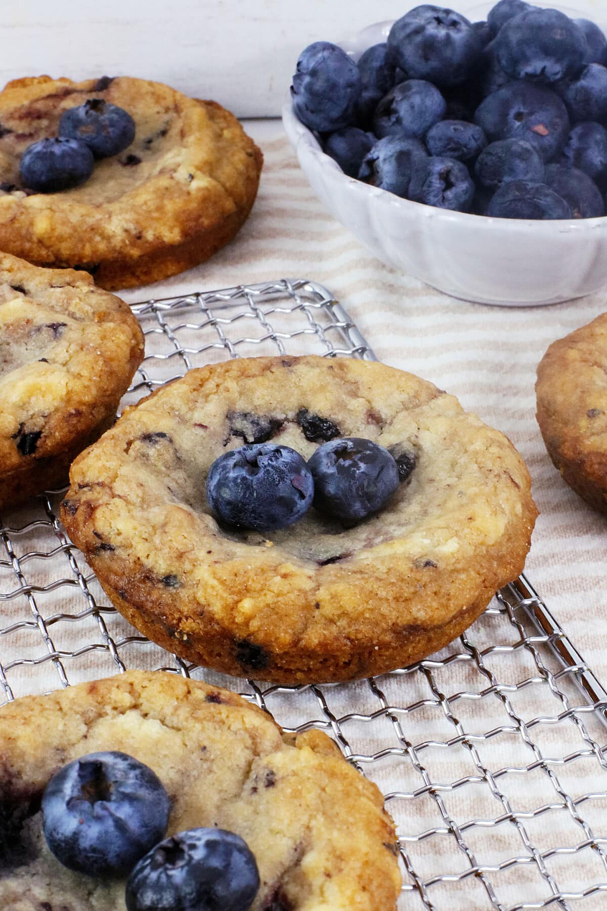 Blueberry Muffin Cookies - Kitchen Fun With My 3 Sons