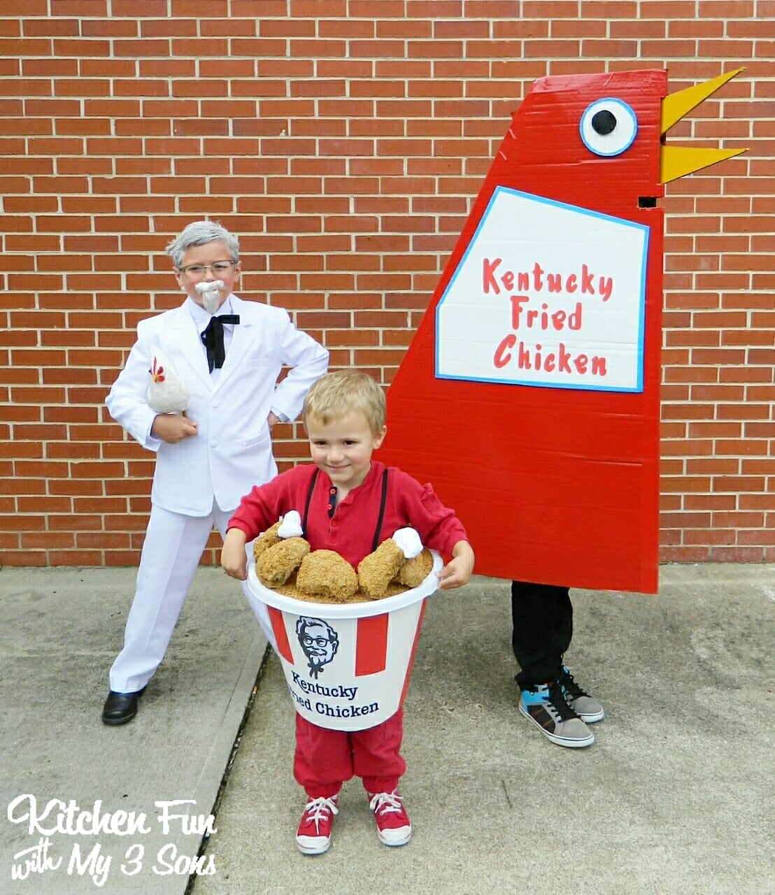 Scary Chicken Costume
