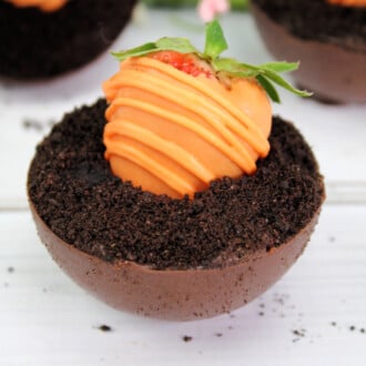 Carrot Patch Dirt Cups feature