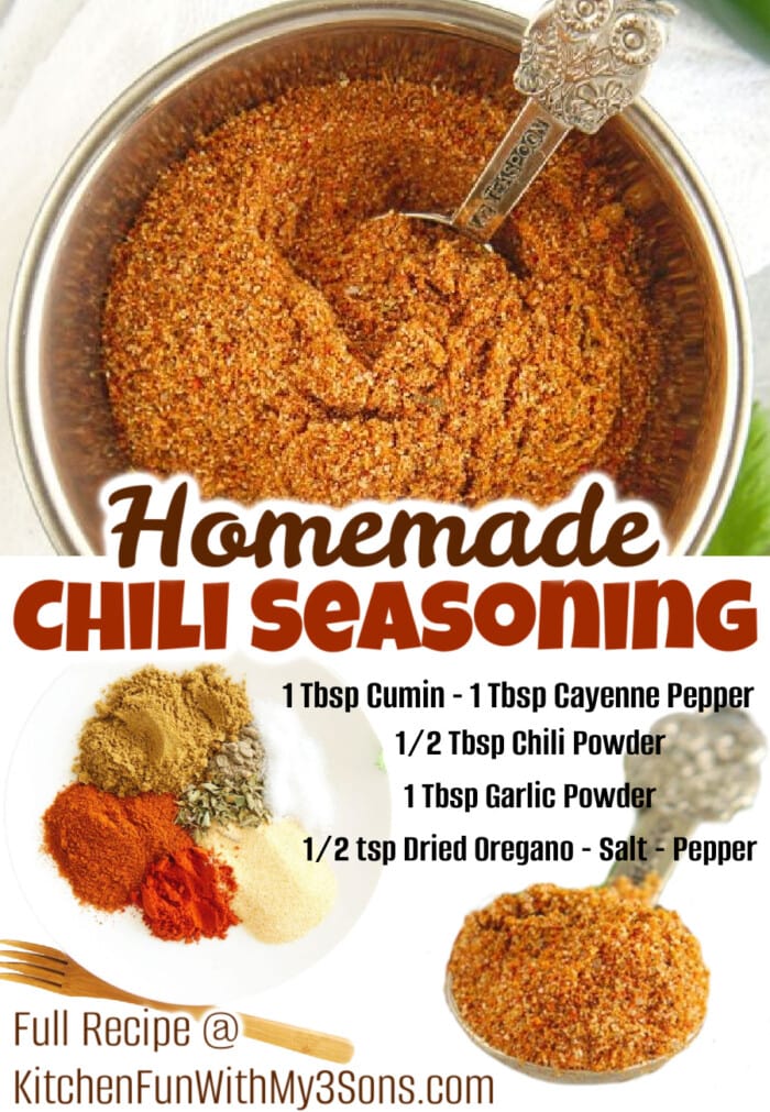 Homemade Chili Seasoning

