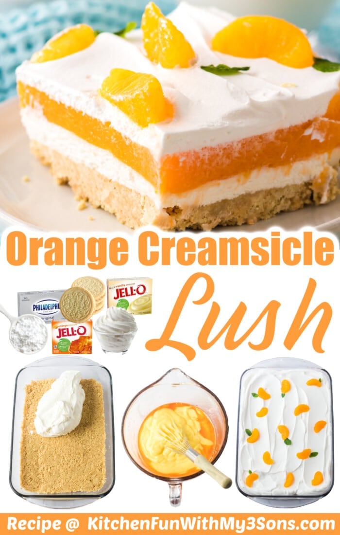 Orange Creamsicle Lush pin