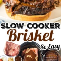 Slow Cooker Brisket pin