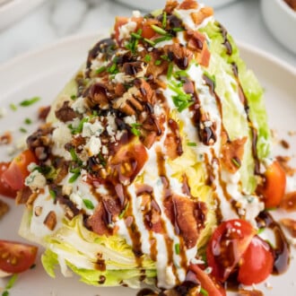 wedge salad feature