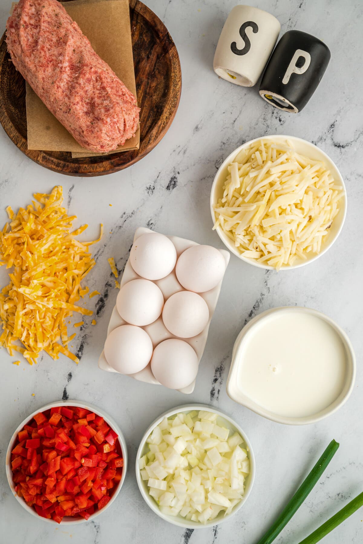 ingredients you will need to make a breakfast casserole