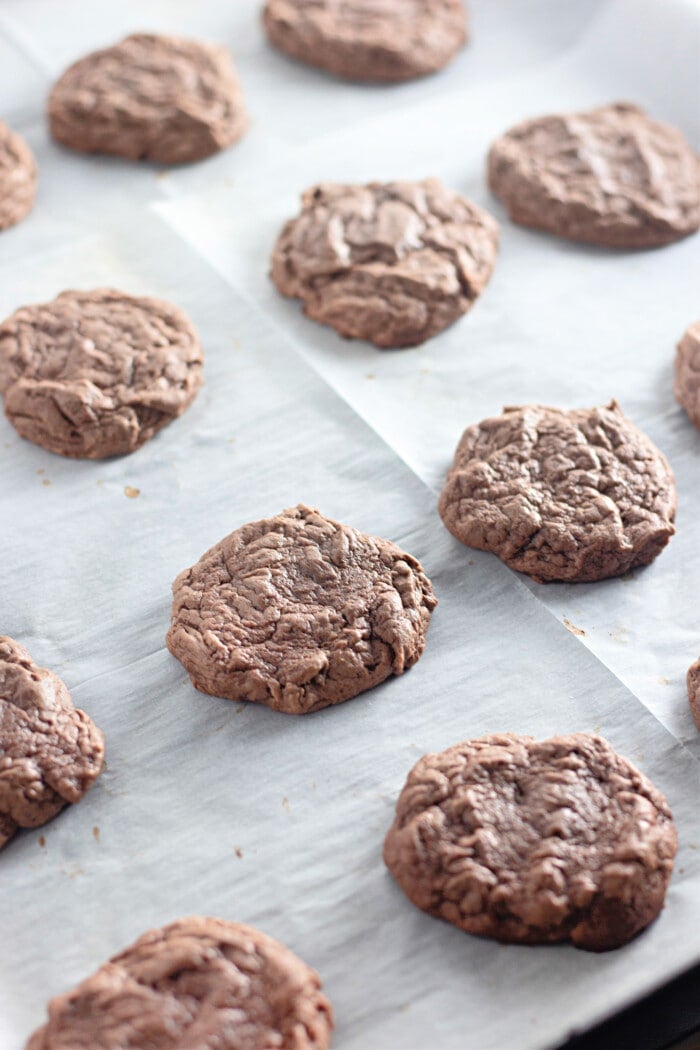 Baked Brownie Cookies