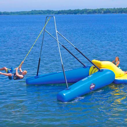 inflatable rope swing