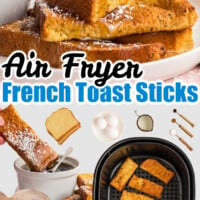 Air Fryer French Toast Sticks pin