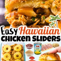 Hawaiian Chicken Sliders pin