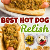 Hot Dog Relish pin