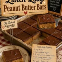 Lunch Lady Peanut Butter Bars pin