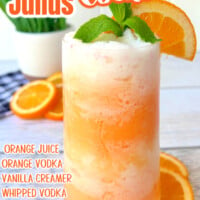 Orange Julius Cocktail pin