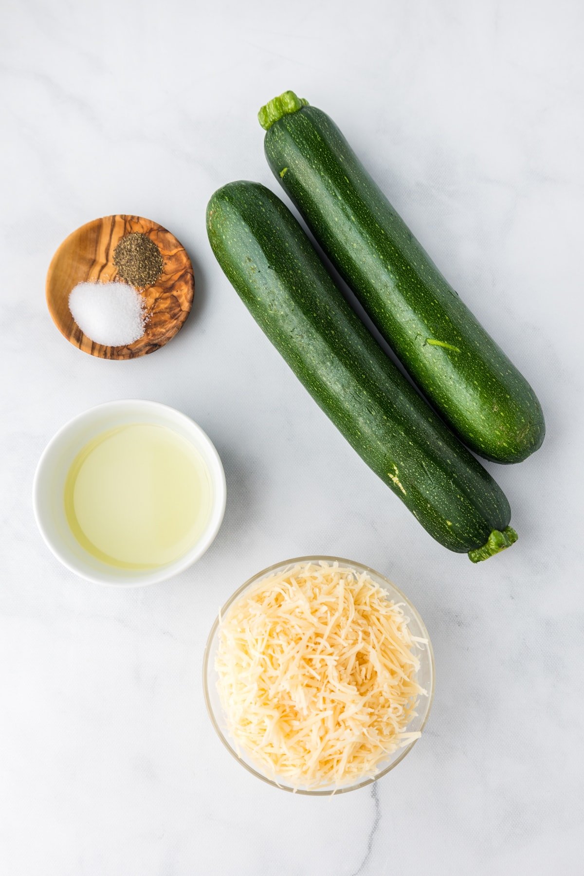ingredients needed for parmesan zucchini